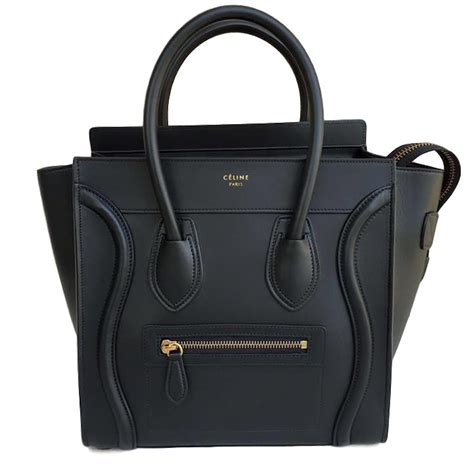 celine micro luggage handbag.